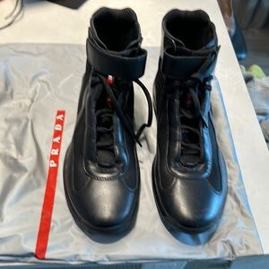 Prada Black Boots